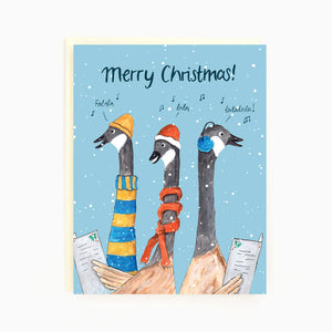 Holiday Geese Card
