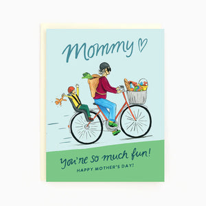 Mom Bike Card