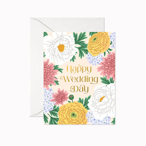 
            
                Load image into Gallery viewer, Happy Wedding Day Card
            
        
