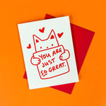 You Are Just So Great! Card