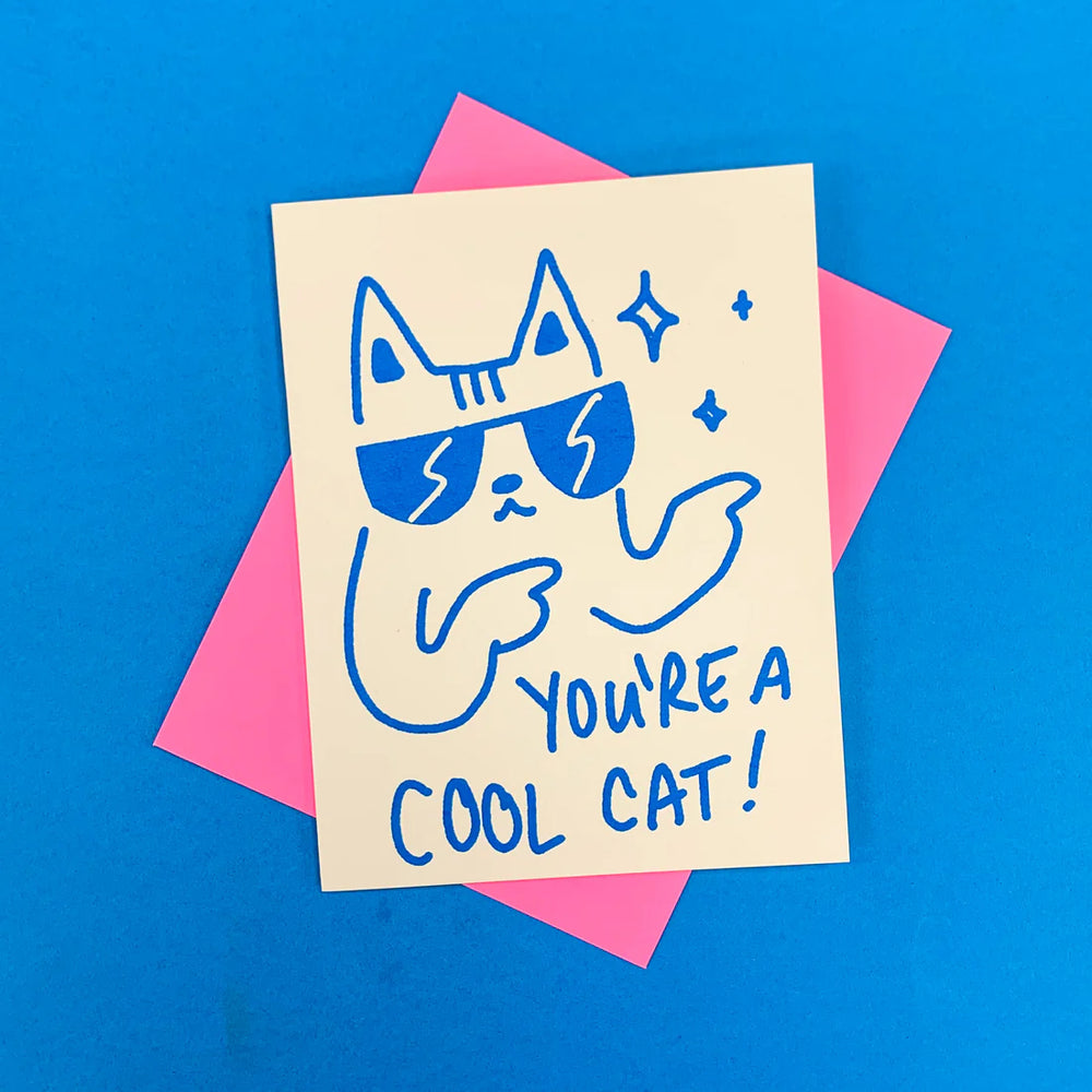 You're One Cool Cat Card