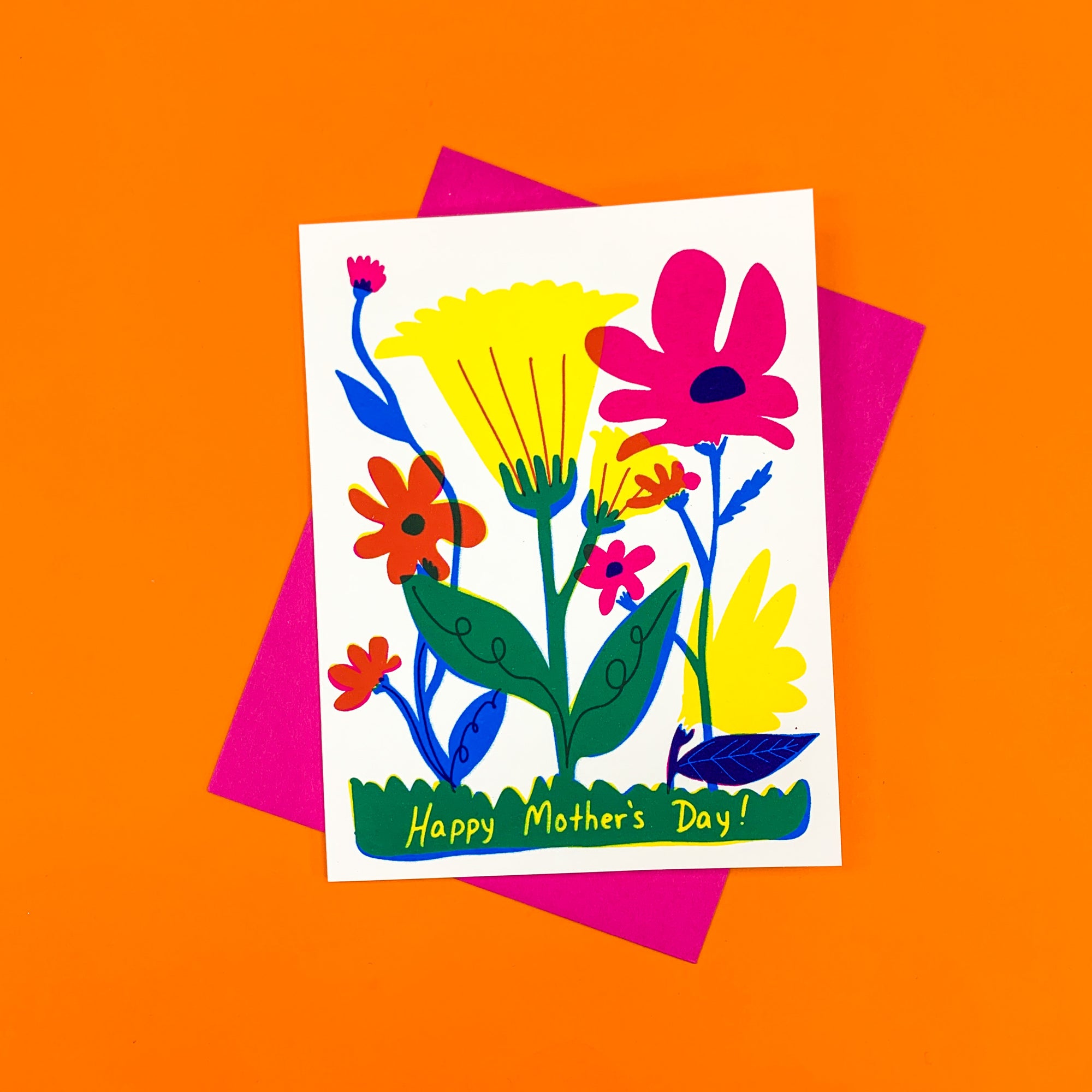 Happy Mother's Day Floral Card