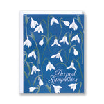 Snowdrops Sympathy Card