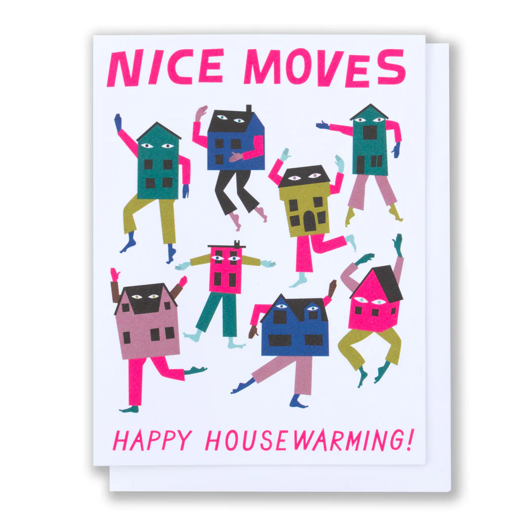 Nice Moves Housewarming Card