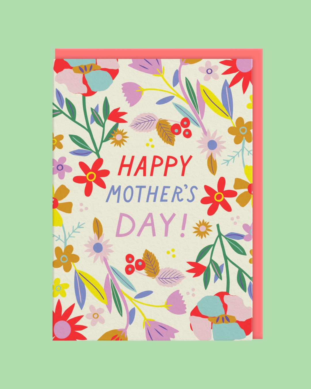 Floral Mother's Day Card