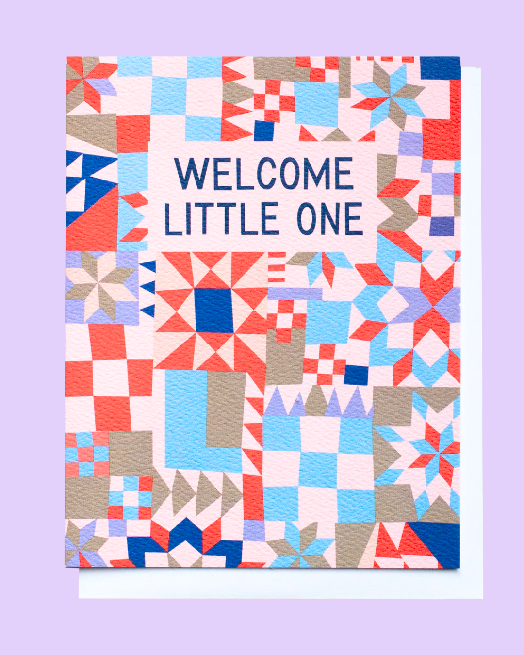 Welcome Little One Quilt Card