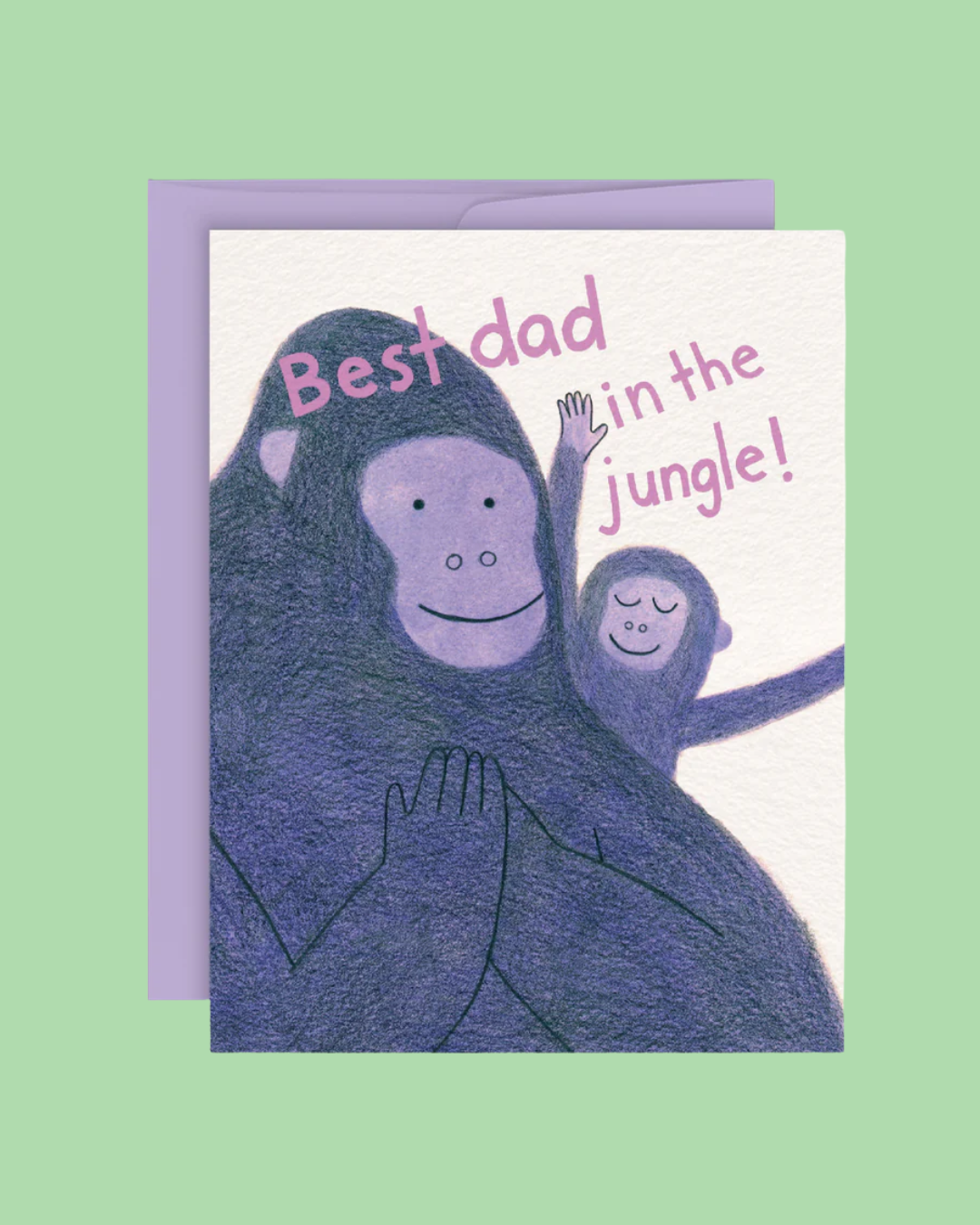 Best Dad in the Jungle Card
