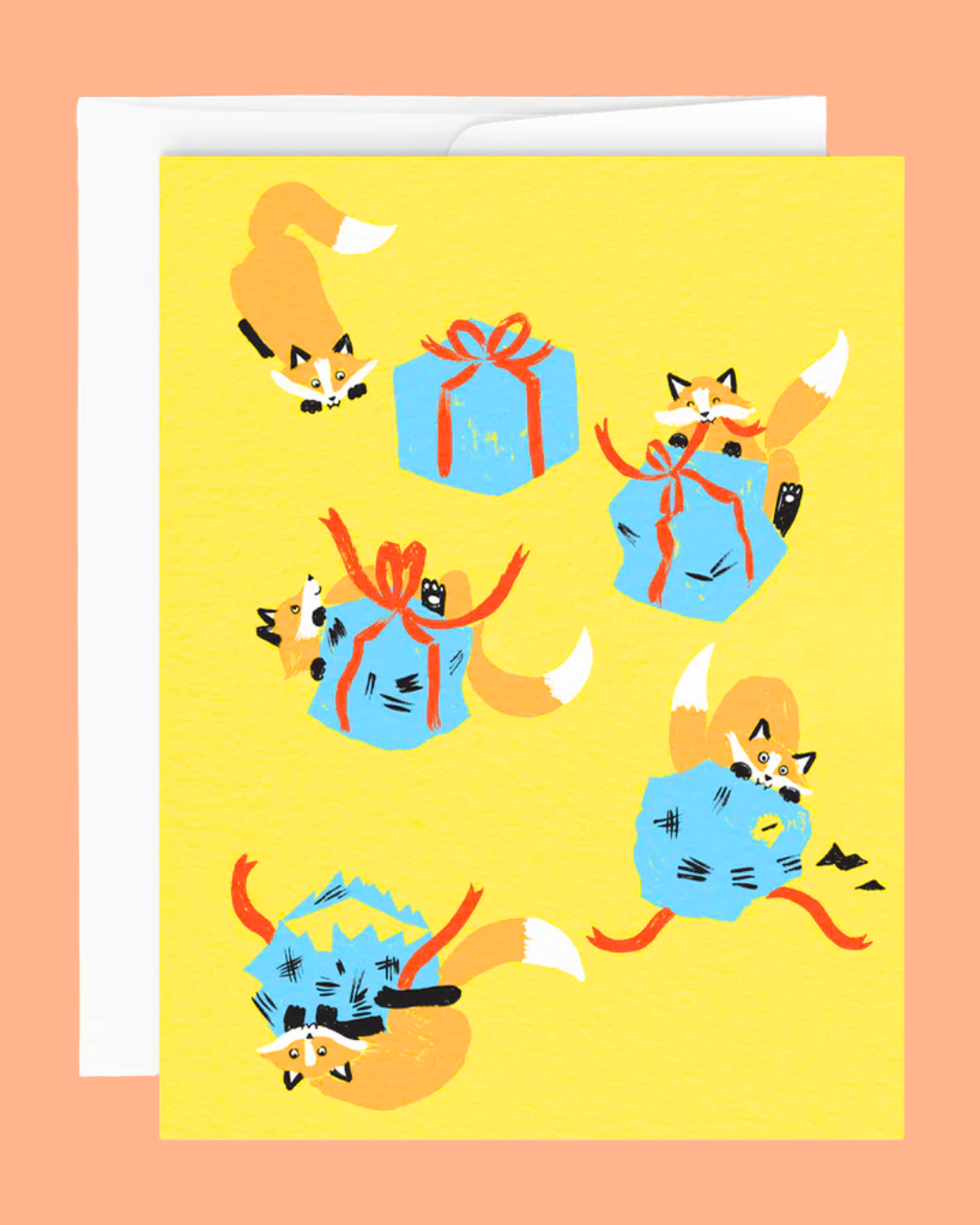 Gift Foxes Card
