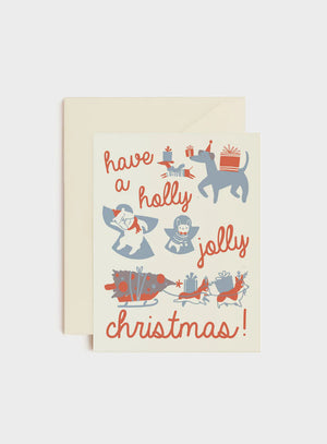 
            
                Load image into Gallery viewer, Holly Jolly Dog Card
            
        