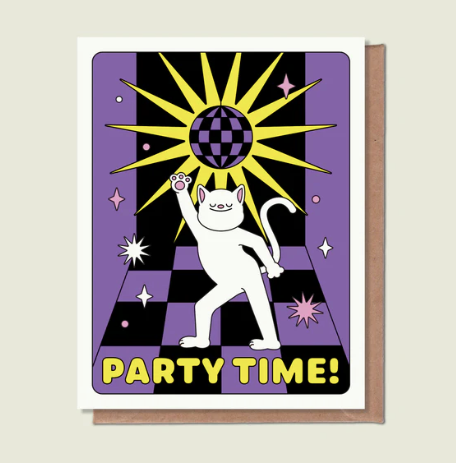 Party Time Greeting Card