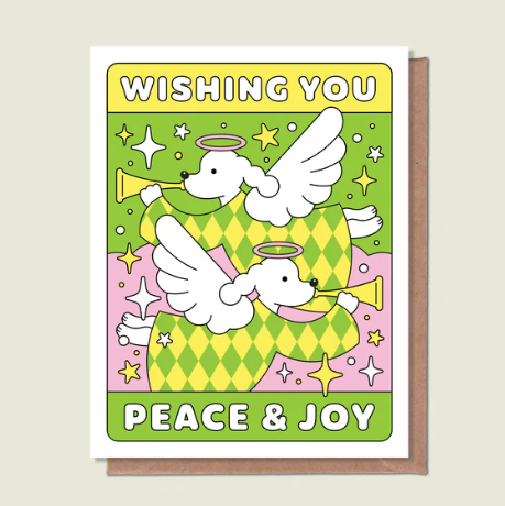 Wishing You Peace & Joy Greeting Card