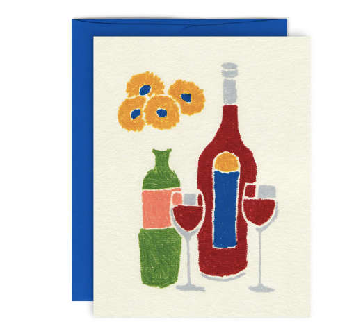 Tous Nos Sens Greeting Card