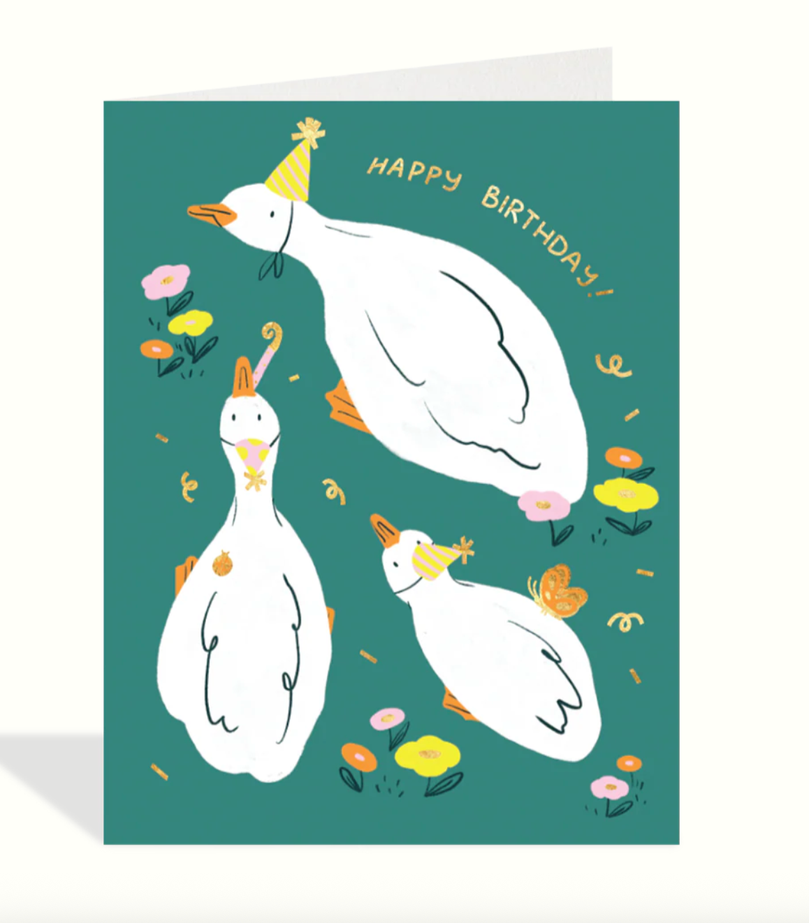 Birthday Goose Card