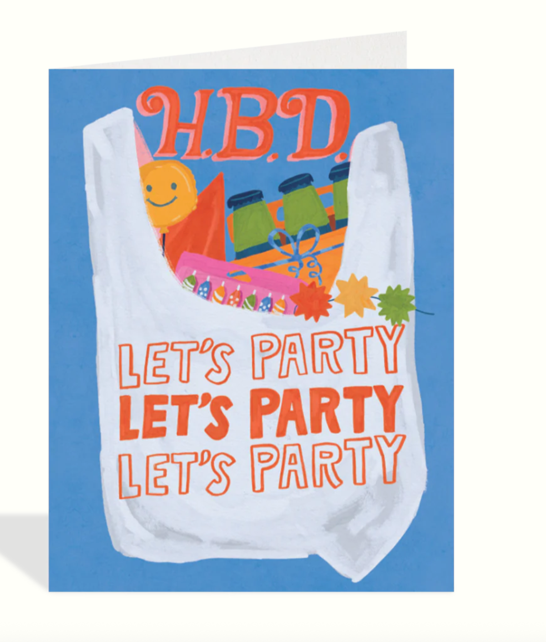 Party Supplies Birthday Card