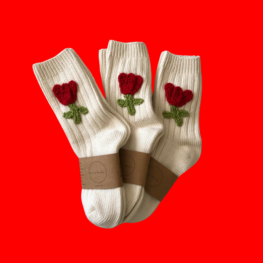Crochet Tulip Socks