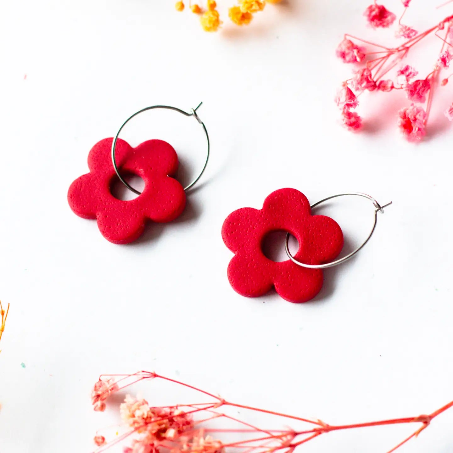 Floral Hoops