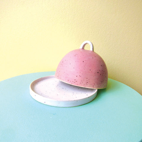 Speckled Butter Dish