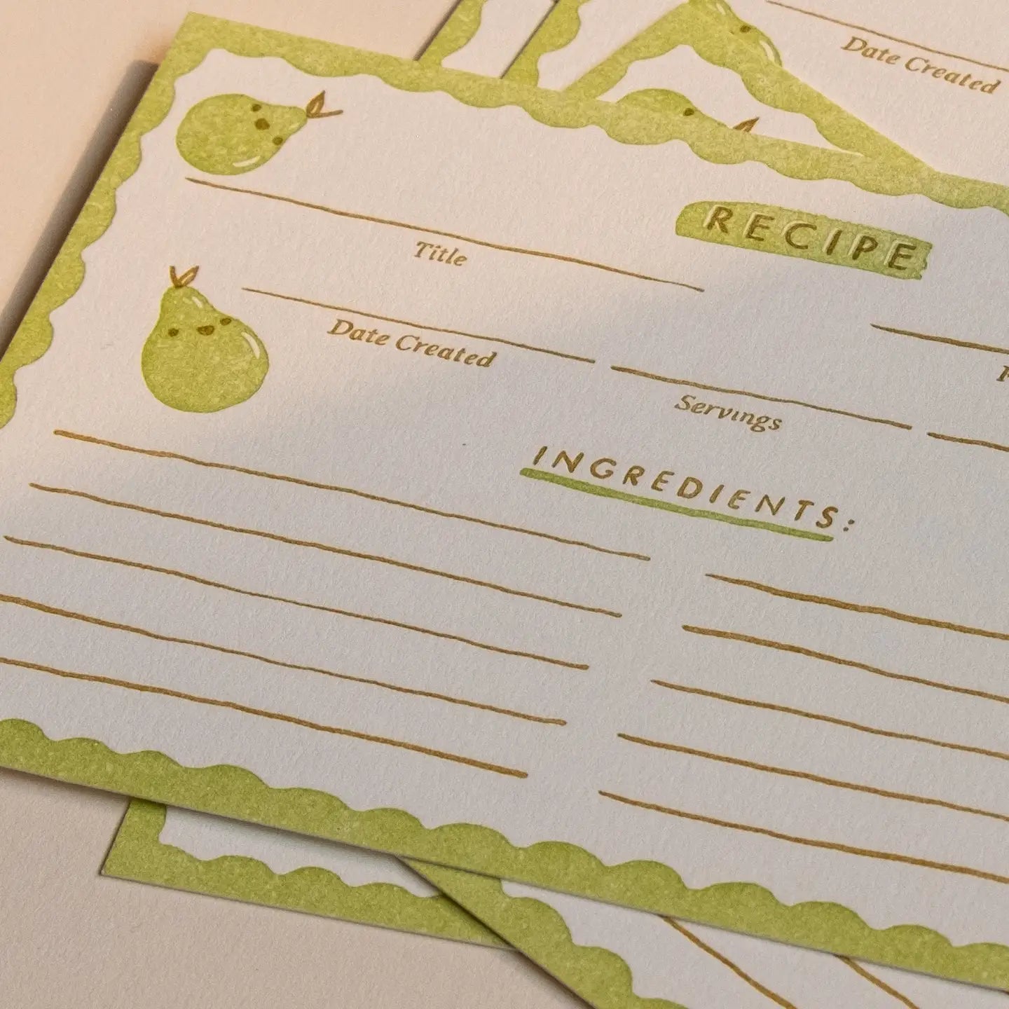 Recipe Cards