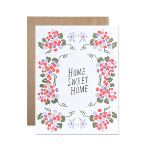 Home Sweet Home Grapes Card