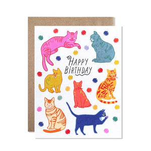 Birthday Cats Card