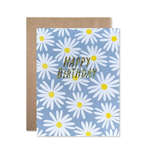 Happy Birthday Daisies Card