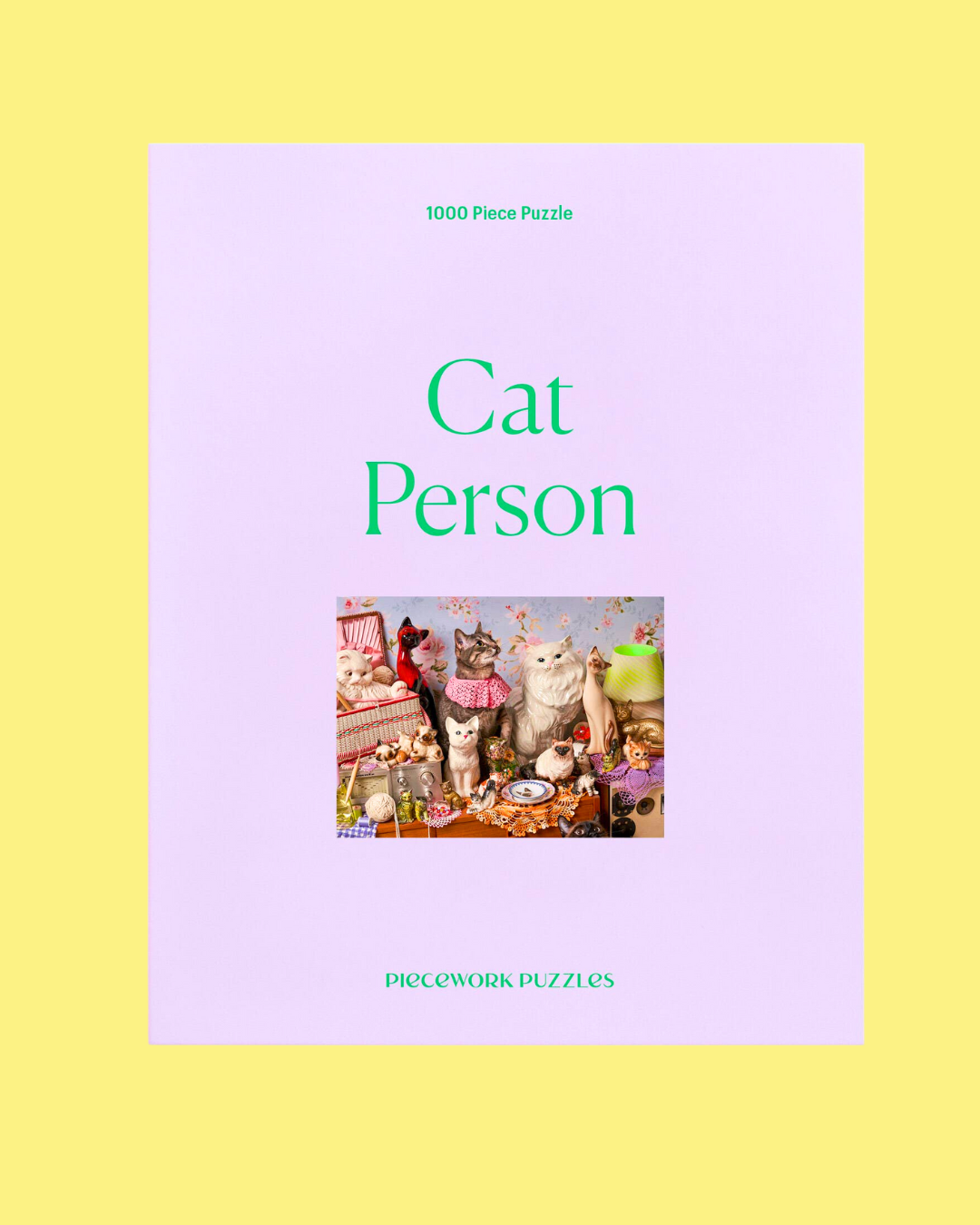 Cat Person 1000 Piece Puzzle