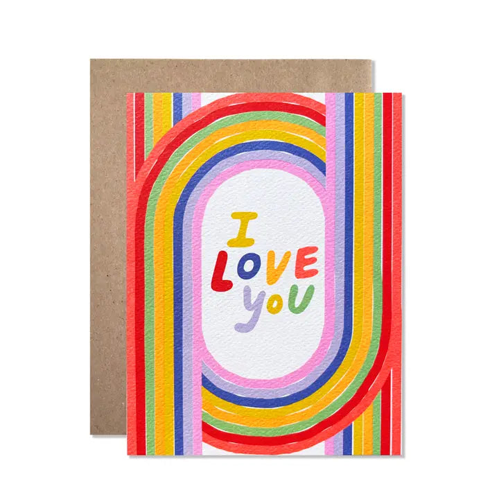 I Love you Arches Card