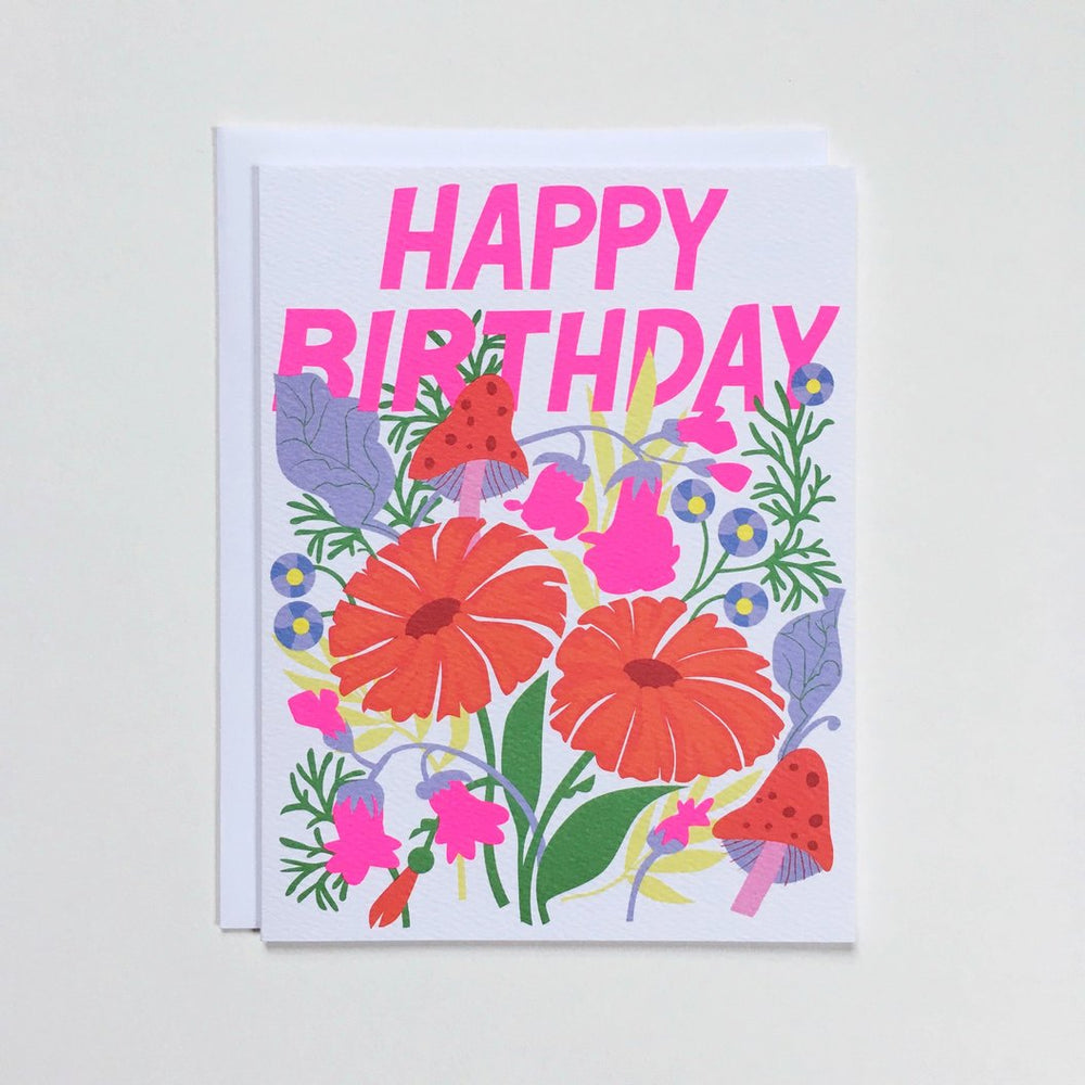 Birthday Shrooms Card