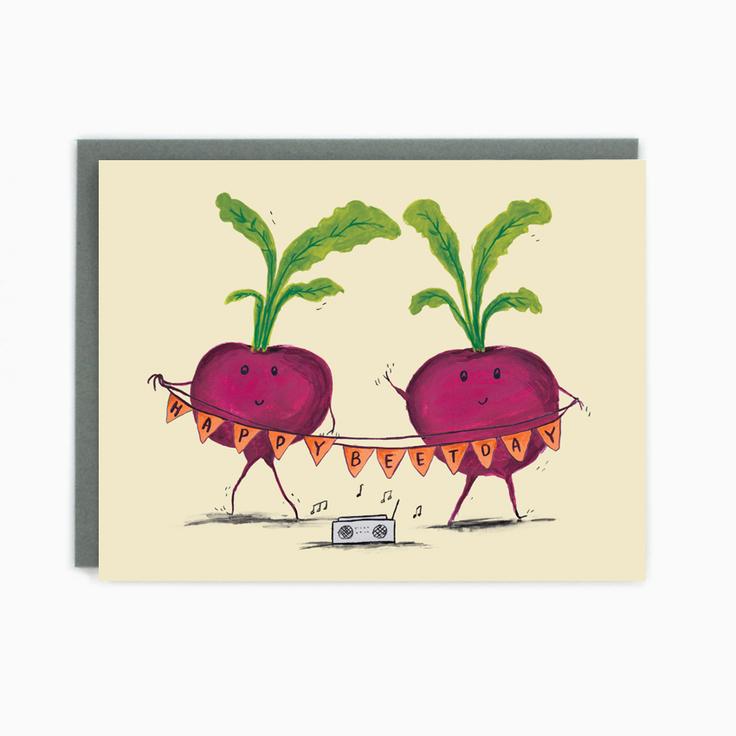 
            
                Load image into Gallery viewer, Birthday Beets Card
            
        