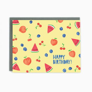 
            
                Load image into Gallery viewer, Summer Fruits Birthday Card
            
        