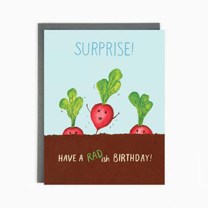 Birthday Radishes Card