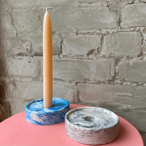 
            
                Load image into Gallery viewer, Marbled Candle Holder
            
        