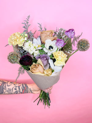 Large Wrapped Flowers- Valentine's Day Collection