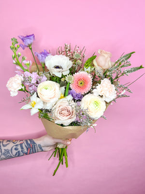 Large Wrapped Flowers- Valentine's Day Collection