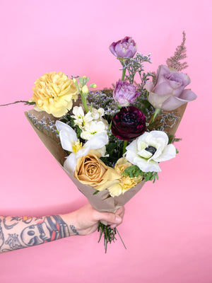 Small Wrapped Flowers- Valentine's Day Collection