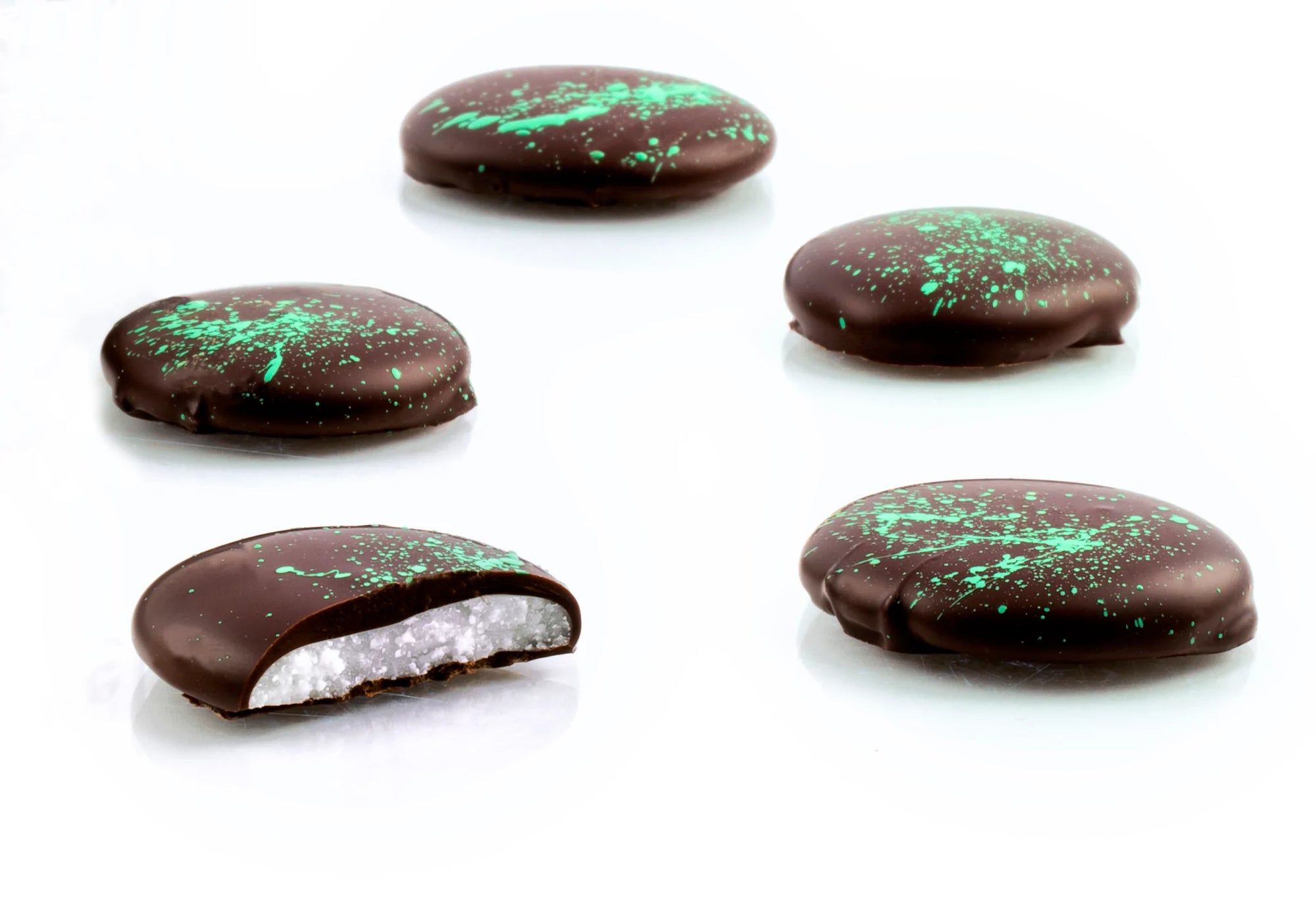 Dark Chocolate Covered Peppermint Patties