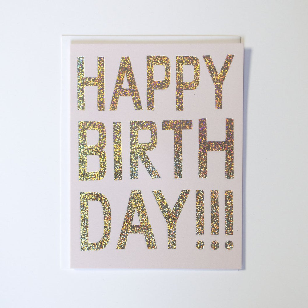 
            
                Load image into Gallery viewer, Glitter Hologram Birthday Card
            
        