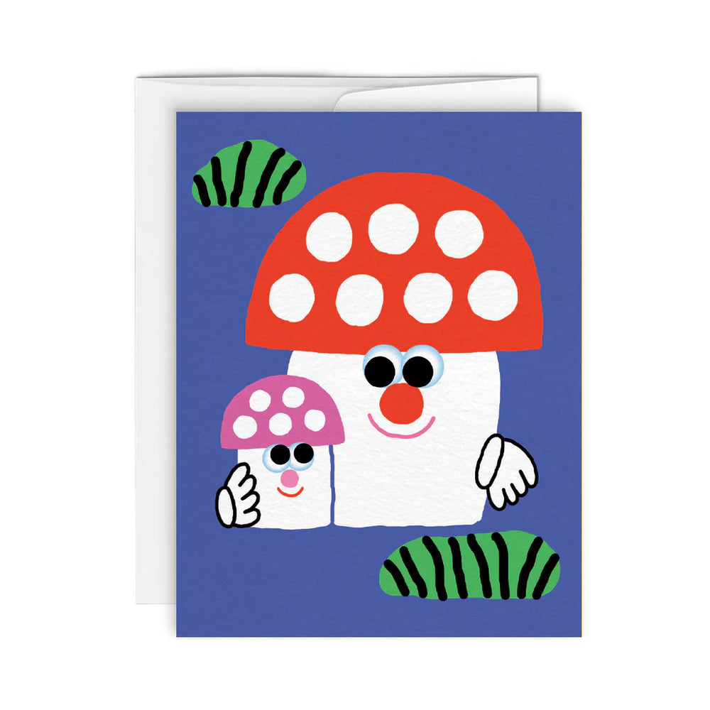 Mushroom Family Card