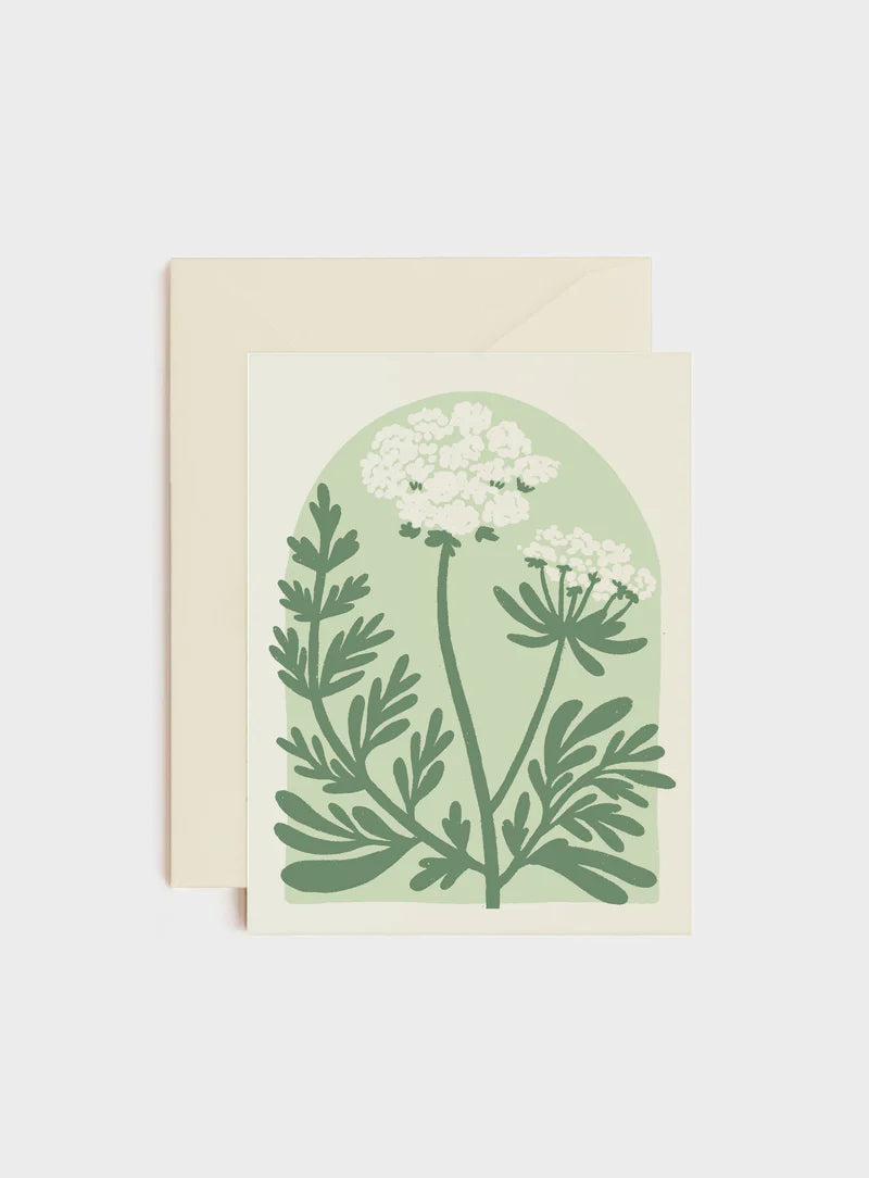 Queen Anne's Lace Card