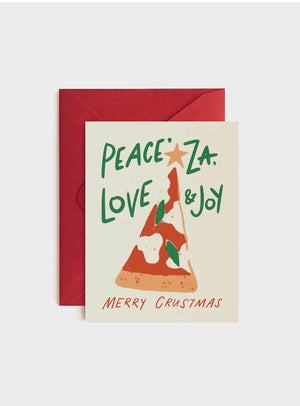 
            
                Load image into Gallery viewer, Peace&amp;#39;za, Love and Joy Holiday Card
            
        