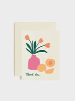 Peaches Thank You Card