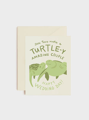 Turtle-y Amazing Couple Card