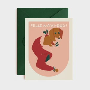 
            
                Load image into Gallery viewer, Feliz Navi-Dog Holiday Card
            
        