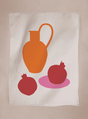 Illustrated Tea Towel