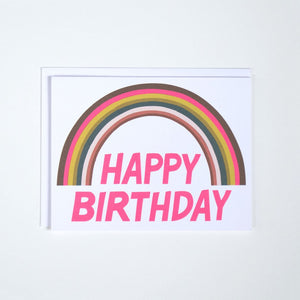 Birthday Rainbow Card