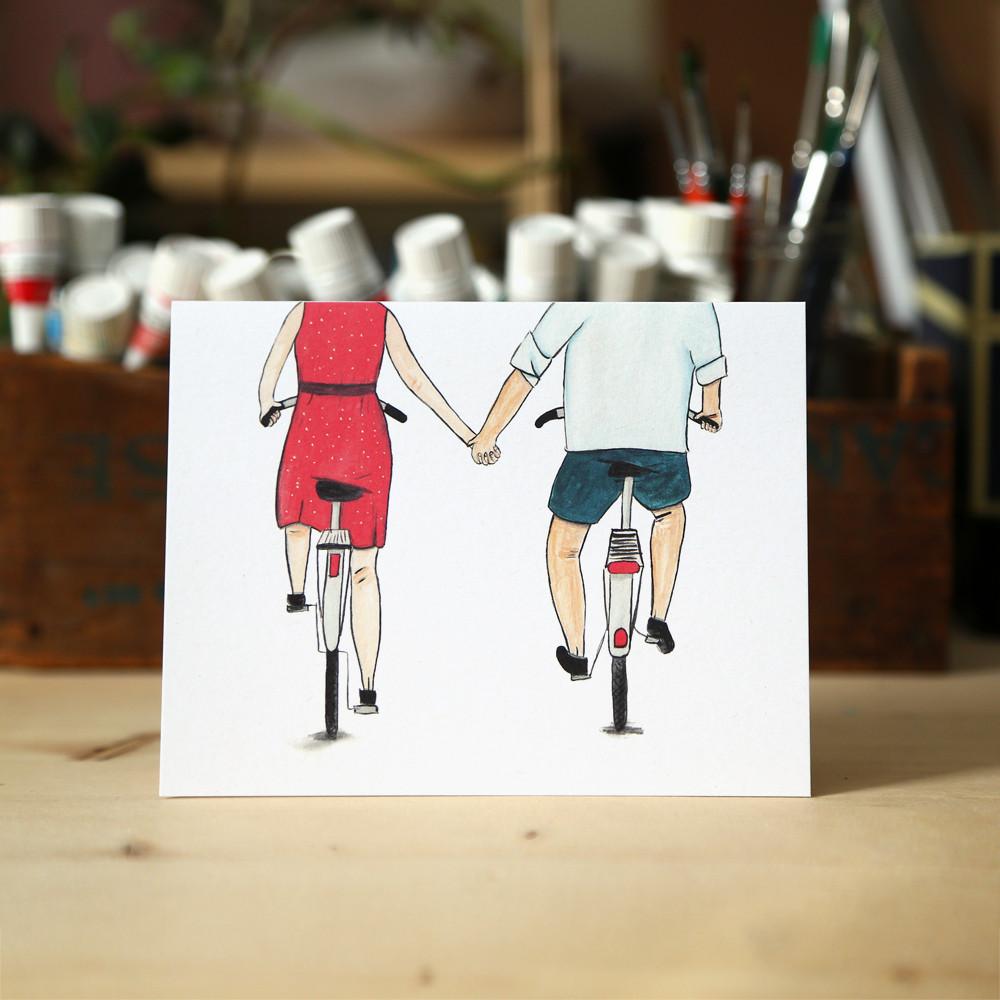 Love Bikes Card