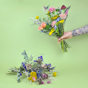 DIY Dried Flower Bouquet