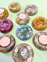 Floral Tea Light Holder