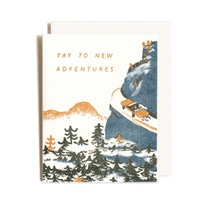 New Adventures Wedding Card